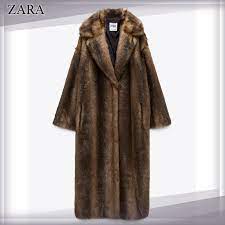 Zara 2022 23fw Cashmere Fur Coats