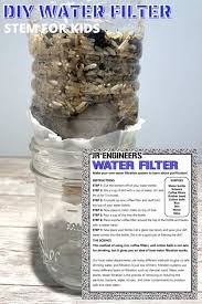 water filtration lab little bins for