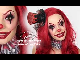 clown makeup tutorial halloween