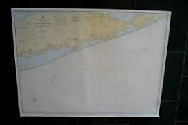 Details About 1214 Long Island Shinnecock Light To Fire Island Light Antique Nautical Chart