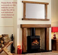 Focus Beamish Timber Mantel Available