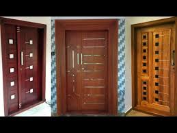 latest wooden front double door designs