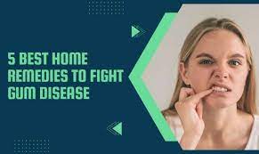 home remes to fight gum disease