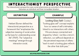 interactionist perspective sociology