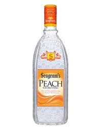 seagrams peach vodka the hut liquor