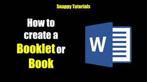 Microsoft Word Book Template Simple Professional Looking For