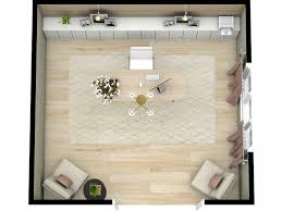 how to arrange furniture with a floor