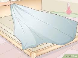 The linen always looks super crisp, even if doesn't stay that way for long. 6 Easy Ways To Dry Bed Sheets Without Wrinkles Wikihow