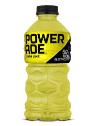 powerade lemon lime electrolyte