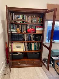 Antique Reion Bookcase With