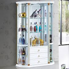 european style glass wine cabinet wall