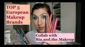 top 5 european makeup brands collab