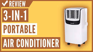 Designed for portability, this unit will save you money on energy costs by cooling only the rooms you are using instead of the whole house. Honeywell Mo08ceswk Compact 3 In 1 Portable Air Conditioner Review Youtube