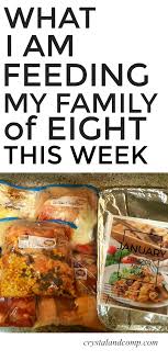 Large Family Meal Plan Week 230 Crystalandcomp Com