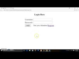 how to create a simple login form in