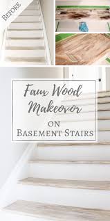 Faux Wood Makeover On Particle Board