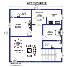 30x30 West Facing House Plan As Per