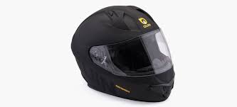 visor on a full face motorcycle helmet