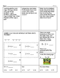The problems are solved both using algebra (the way it is generally done in the us) and using block. 1st Grade Word Problems Freeeducationalresources Com