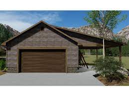 Drive Thru Garage Plan 065g 0016