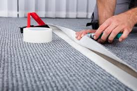 install indoor outdoor carpet with glue