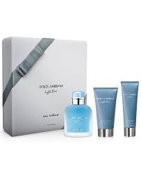 Dolce Gabbana Dolce Gabbana Men S 3 Pc Light Blue Eau Intense Pour Homme Gift Set Reviews All Cologne Beauty Macy S