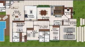 A localização das portas, janelas e níveis dos pisos e escadas, entre. 18 Plantas De Casas Terreas Com 3 Quartos Para Voce Se Inspirar Construindo Casas