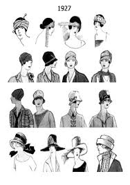 1920s hat hair style fashion history