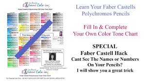 Learn Your Faber Castell Polychromos Pencils Hacks Create Your Own Color Tone Chart Lisa Brando