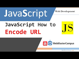 javascript how to encode url you