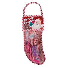 Christmas stockings are a fun and easy packaging solution for holiday gift wrapping. Christmas Stocking With Candy American Carnival Mart