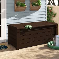waterproof outdoor storage benches