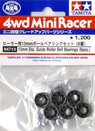 13mm Ball Bearing Set For Roller 6 Pieces Mini 4wd