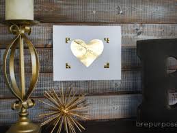 Diy Gold Leaf Heart Contributor Post