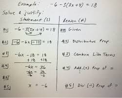 Solved Use A 2 Column Proof Method To