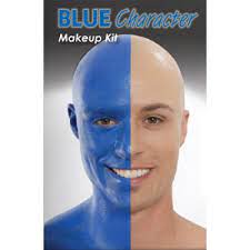 mehron blue guy character makeup kits