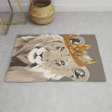 lion king rug by 777greywolf society6