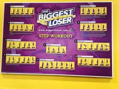 Biggest Loser Step Workout Chart Pdf Sport1stfuture Org