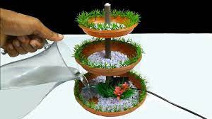 how to make a mini water fountain at