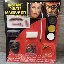 lot of 2 instant pirate makeup kit eye