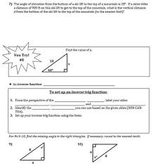 Solutions keyright triangles and trigonometry8. Unit 8 Right Triangles And Trigonometry Answers Unit 8 Right Triangles Trigonometry Homework 4 Answers Gina Wilson