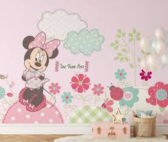 Minnie Mouse Wall Mural Minnie Mouse