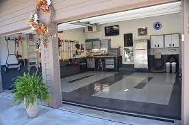 garage with racedeck garage flooring