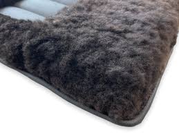 genuine lambswool sheepskin floor mats