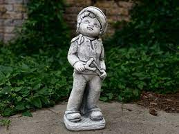 Large Dutch Boy Statue Concrete Boy