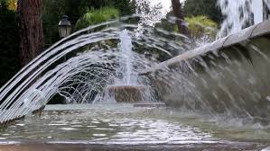 three fountains stock footage