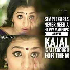 Applying kajal might seem intimidating at to apply kajal, make a line from the inside corner of your eye to the outer edge along your upper water line. Kajaleyes Mascara Girls Fashionblogger Fashiongirl Collegegirls Topmodels Eyes Eyeliner Memesdaily Friends Quotes Funny Adorable Quotes Girl Quotes