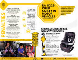 Child Car Seat Law Relevance