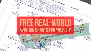 get real world aviation charts for free