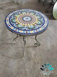 Customizable Mosaic Table Outdoor